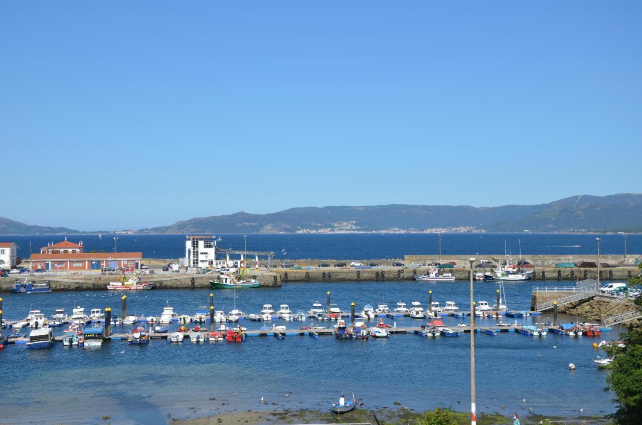 Pension O Noso Bar Portosin Bagian luar foto